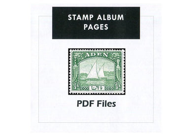 Aden Stamp Album Pages 1937-1963 Digital Download
