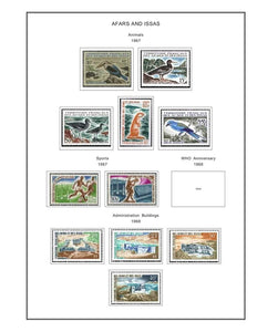 Afars and Isas 1967-1977 Color Illustrated Album Pages Digital Download