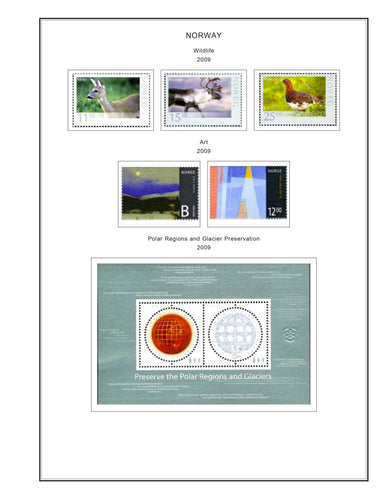 Norway Album Pages Color Illustrated 2009-2016 Supplement PDF file