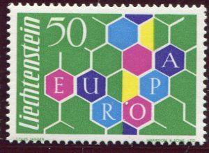 Europa CEPT 1960 Honeycomb MNH Liechtenstein Sc. 356