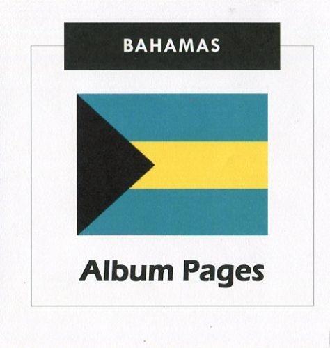 Bahamas - Stamp Album 1859-2016 Album Pages Classic Stamps - Digital Download