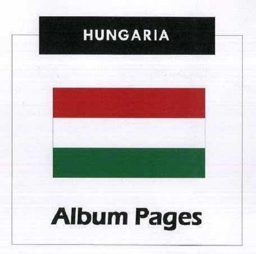 Hungary - Stamp Album 1871 - 2016 Album Pages Classic Stamps Illustrated Digital Download
