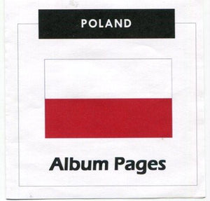 Poland - Stamp Album 1860 - 2017 Album Pages Classic Stamps Illustrated - Digital Download