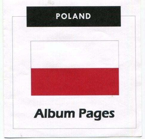 Poland - Stamp Album 1860 - 2017 Album Pages Classic Stamps Illustrated - Digital Download