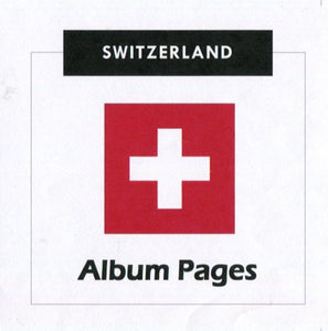 Switzerland  Stamp Album 1843-2017 Color Illustrated Album Pages - Digital Download