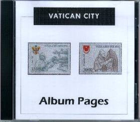 Vatican City Stamp Album Pages to 2018 - Digital Download