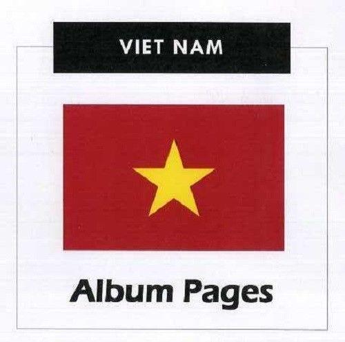 North Viet Nam - Stamp Album 1951 - 1966 Album Pages Classic Stamps Illustrated - Digital Download