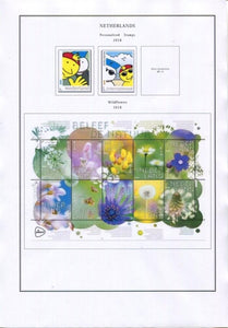 Netherlands Album Pages Color Illustrated 2018 Supplement PDF file